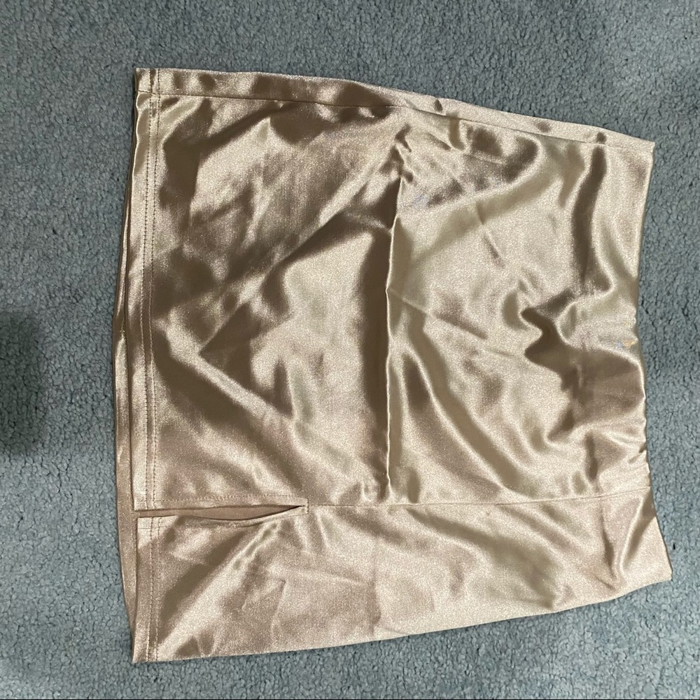 Gold bodycon Skirt